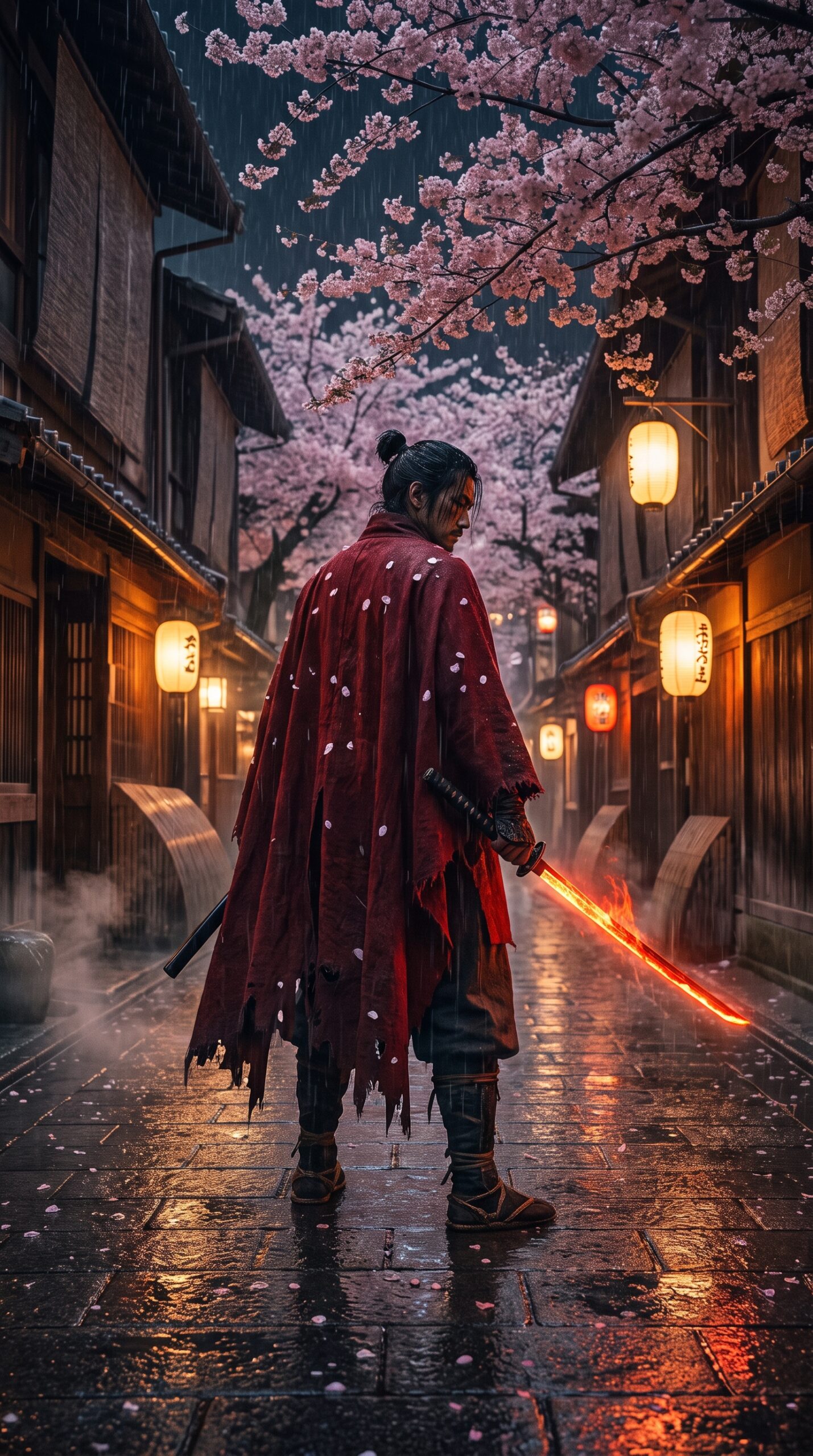 Crimson Ronin Wallpaper